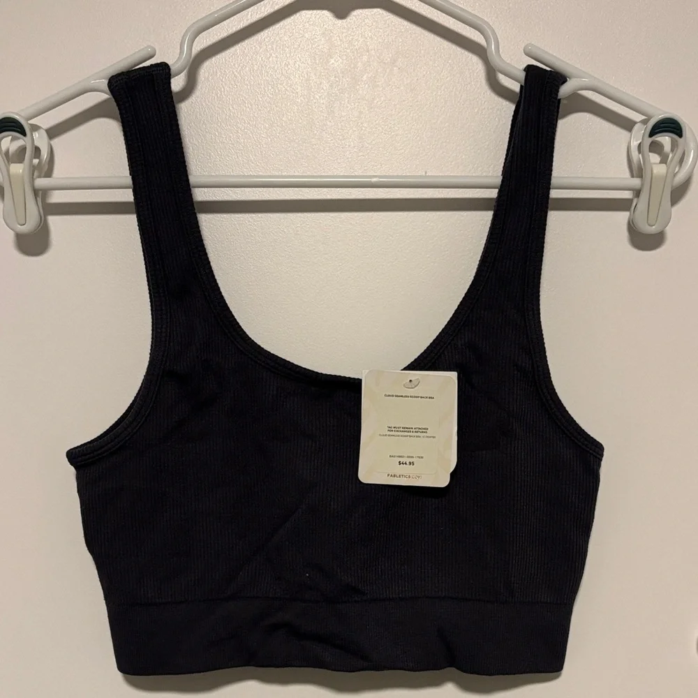 Fabletics Ribbed Cloud Ribbed Bra - Picture 1 of 4